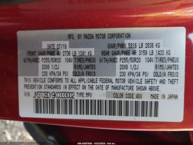 Mazda Cx Grand Touring Image 6