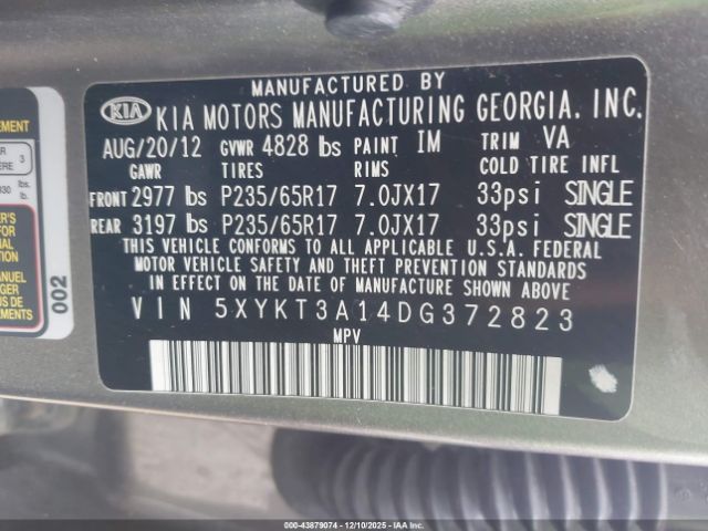 Kia Sorento Lx Image 2