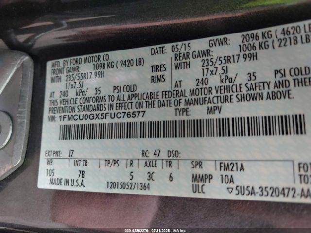 Ford Escape Se Image 8