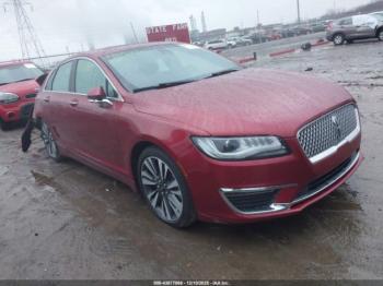  Salvage Lincoln MKZ