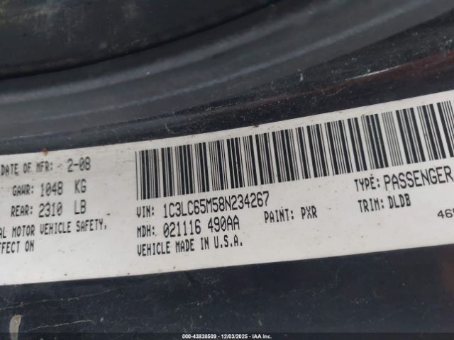 Chrysler Sebring Limited Image 16