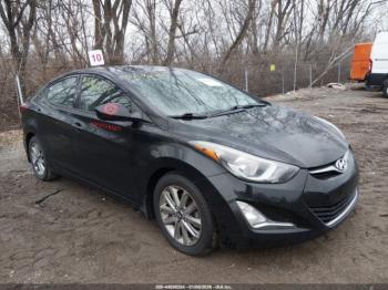  Salvage Hyundai ELANTRA