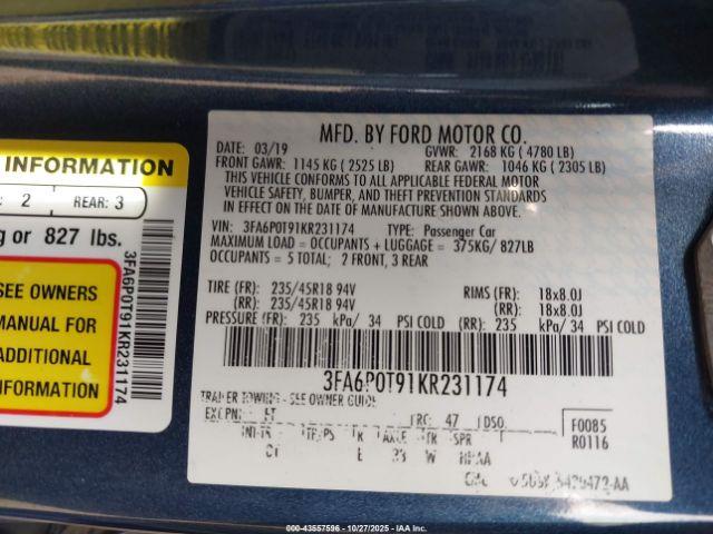 Ford Fusion Se Image 15