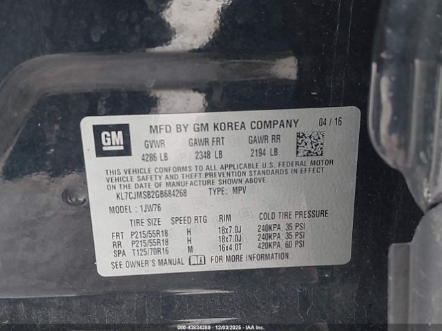 Chevrolet Trax Ltz Image 4