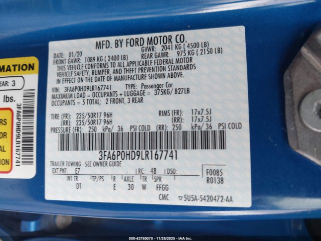 Ford Fusion Se Image 15