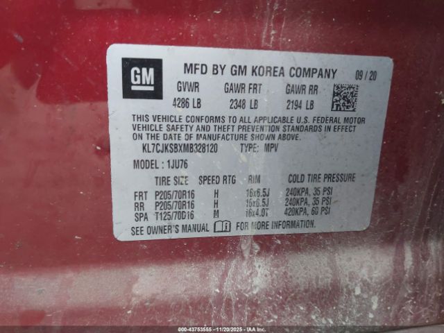 Chevrolet Trax Fwd Ls Image 12