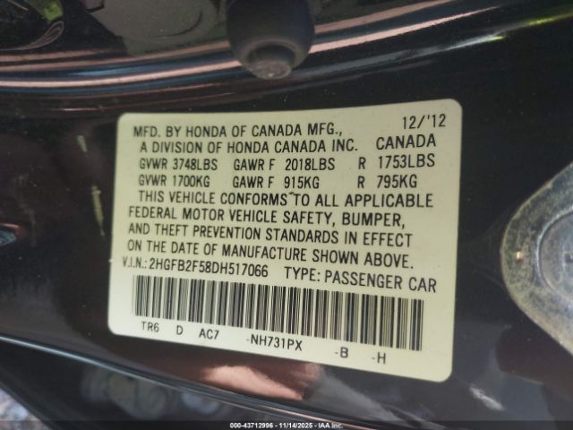 Honda Civic Lx Image 12