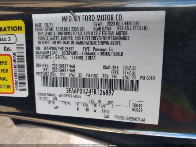 Ford Fusion Se Image 2