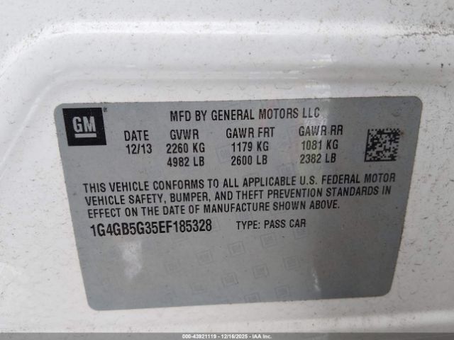 Buick LaCrosse Leather Group Image 5