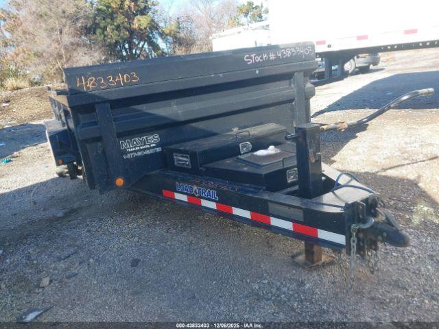  Salvage Load Trail Dump Trailer