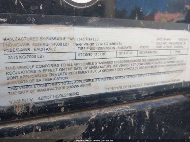 Load Trail Dump Trailer Image 6