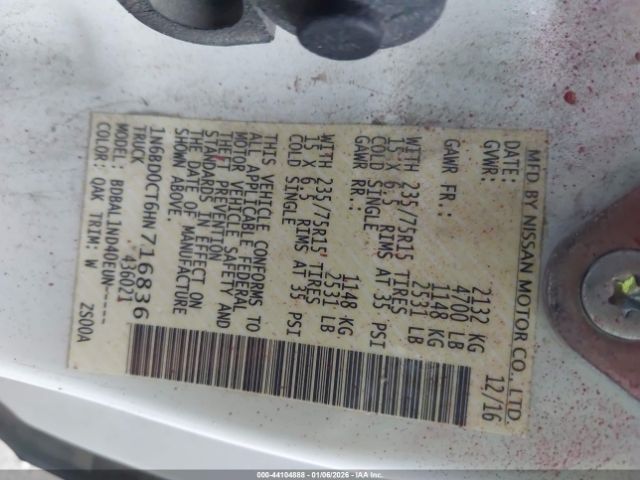 Nissan Frontier S Image 9