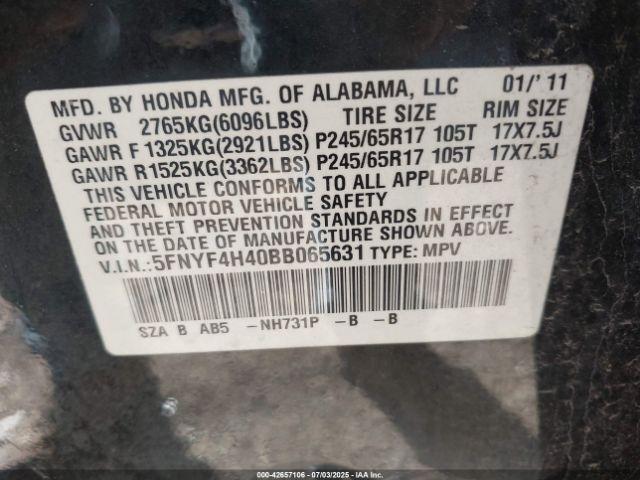 Honda Pilot Ex Image 15