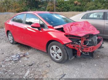  Salvage Chevrolet Cruze