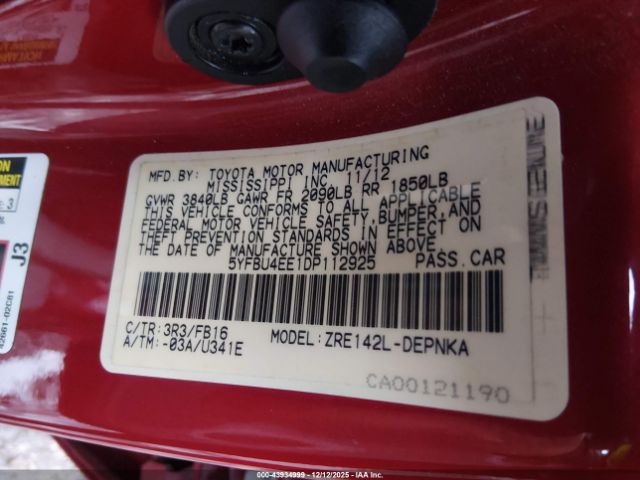 Toyota Corolla Le Image 10