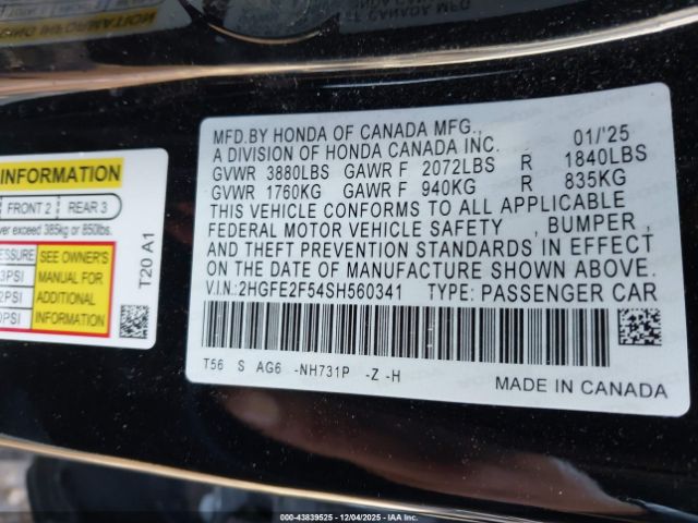 Honda Civic Sport Image 11