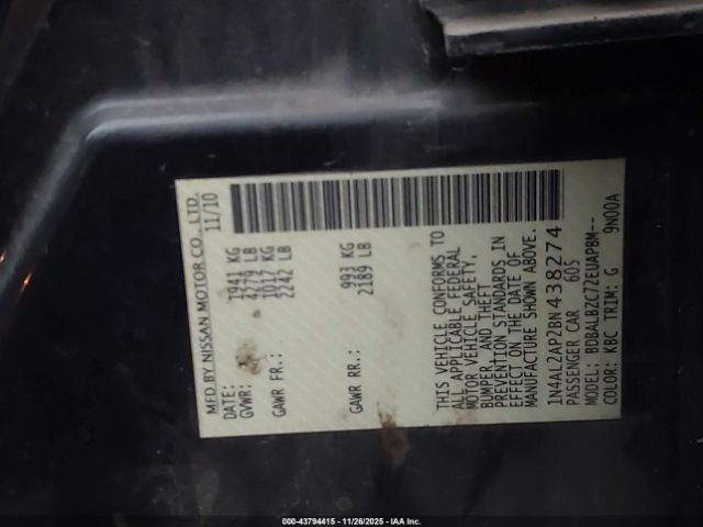 Nissan Altima 2.5 S Image 6