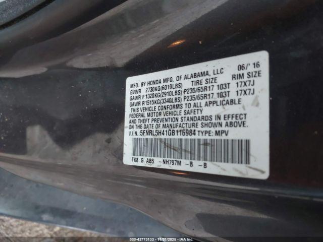 Honda Odyssey Ex Image 7