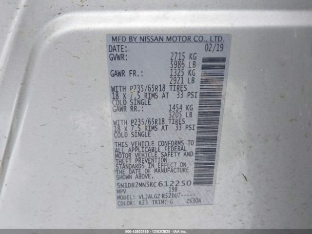 Nissan Pathfinder Sl Image 14