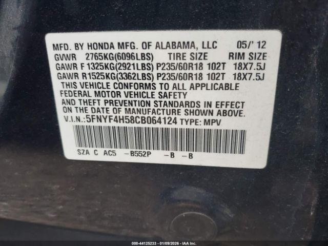 Honda Pilot Ex-l Image 11