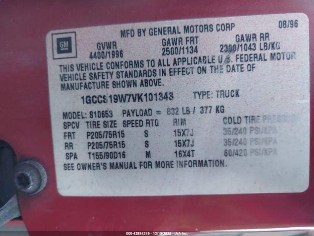 Chevrolet S-10 Ls Fleetside Image 9