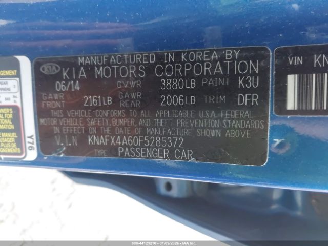 Kia Forte Lx Image 5