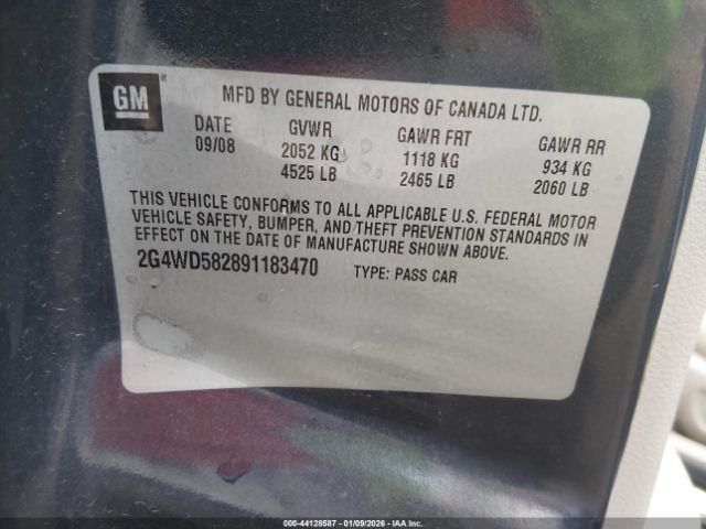 Buick LaCrosse Cxl Image 10