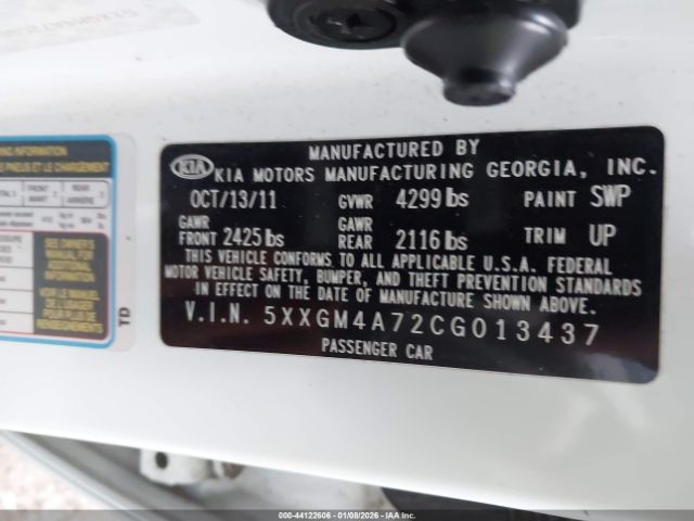 Kia Optima Lx Image 4