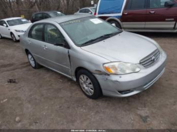  Salvage Toyota Corolla