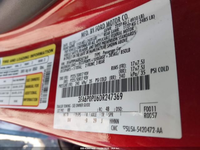 Ford Fusion Se Luxury Image 5