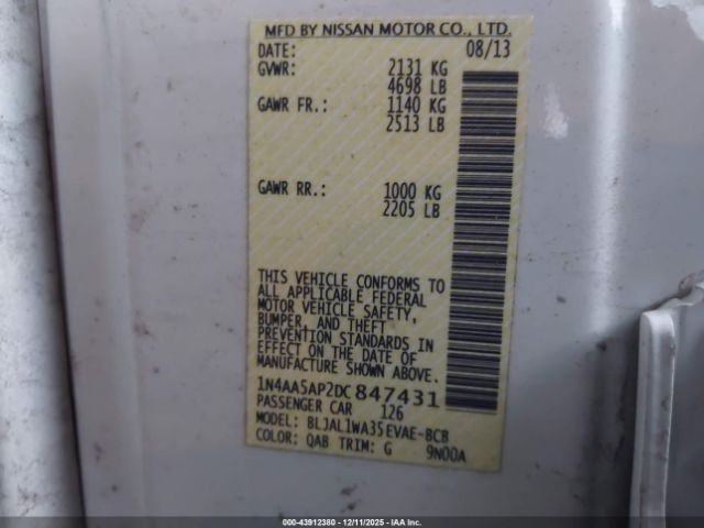 Nissan Maxima 3.5 Sv Image 12